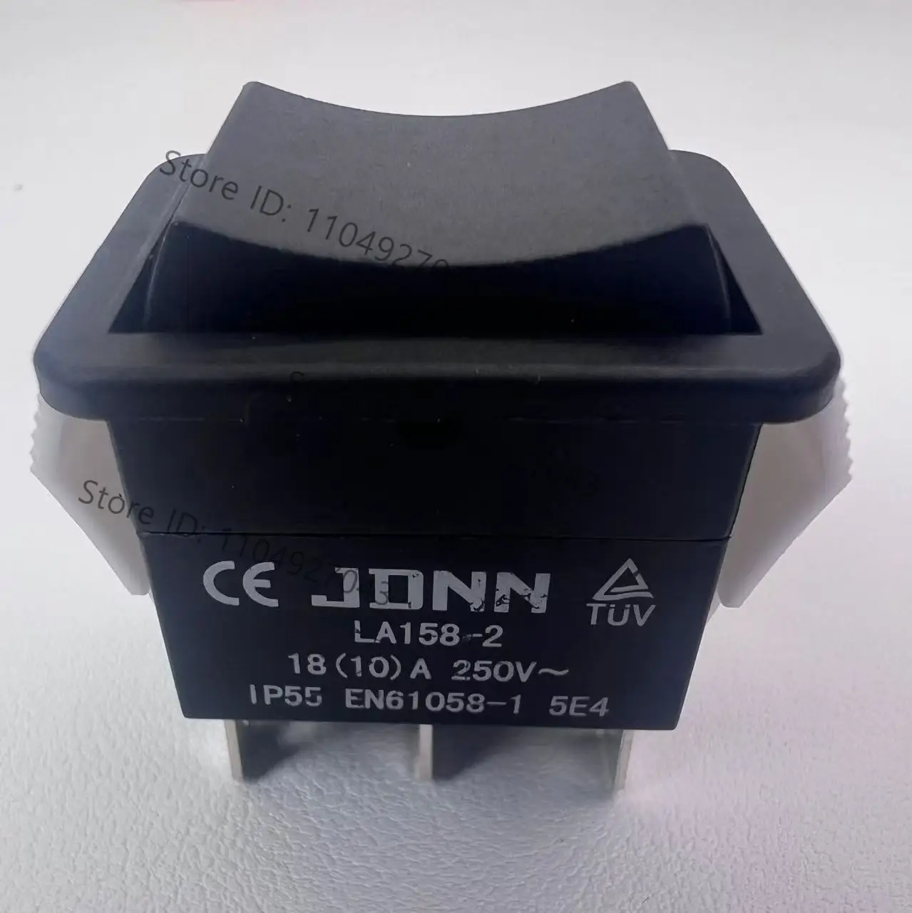 LA158-2 Dual Reset Switch, Boat Shaped Switch 18A 250V 6-pin
