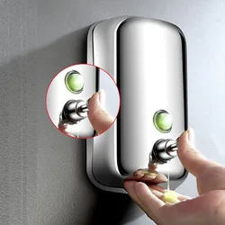 Dispensador de jabón Manual montado en la pared, Gel de ducha, detergente de pared para baño, suministro de Hotel, 300/500ml