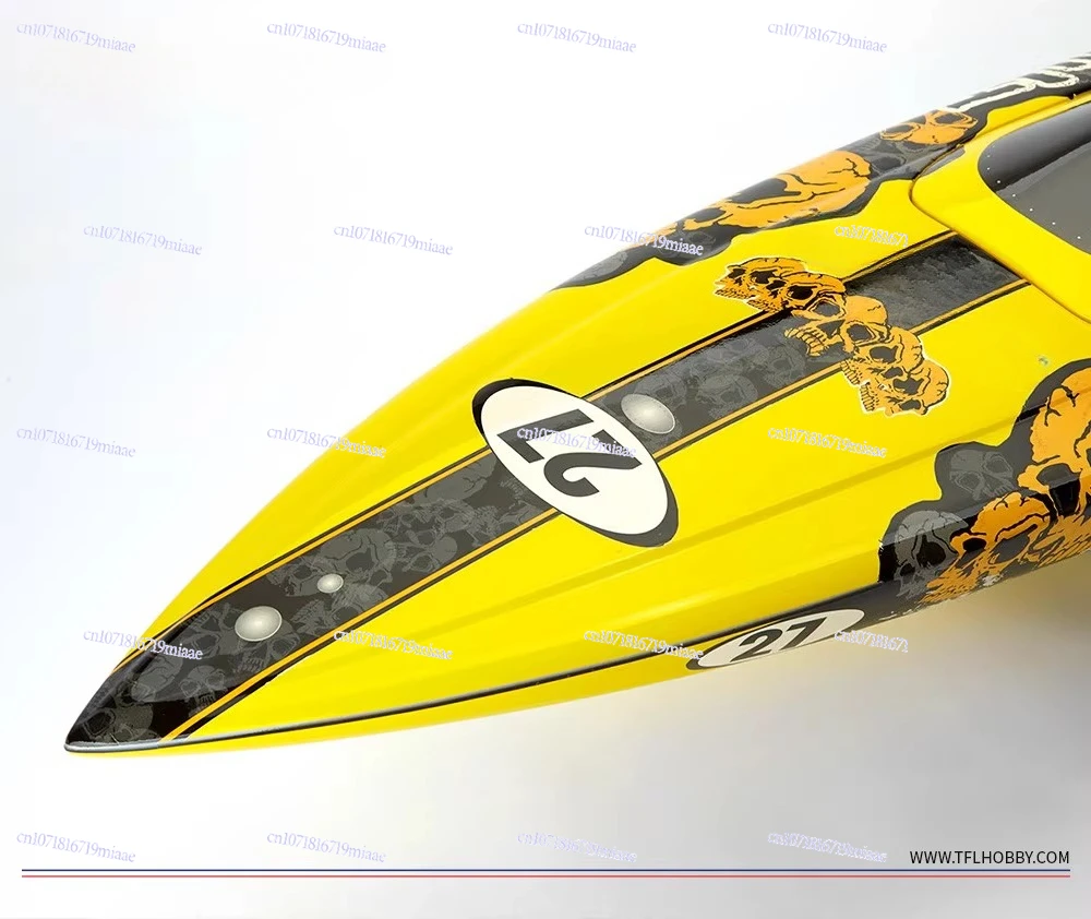 Electric Remote Control TFL Model Ship Glass Fiber Hull Integrated Shaft Mouse Tail Anti-overturn