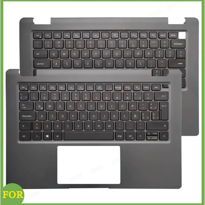 

Новая оригинальная верхняя крышка (пальмрест) для ноутбука Latitude 3440 E3440 с клавиатурой US/UK/LA, черная, сменные аксессуары для компьютера