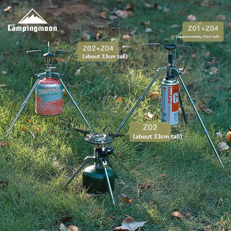 CAMPINGMOON Z04 Threaded Aluminum Alloy Expansion Frame Extension Rod Z01/Z02 Expansion Frame