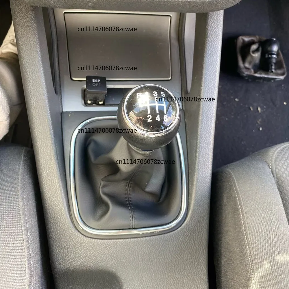 Suitable for Volkswagen golf5 6 black car shift handball gear head manual gear lever accessories