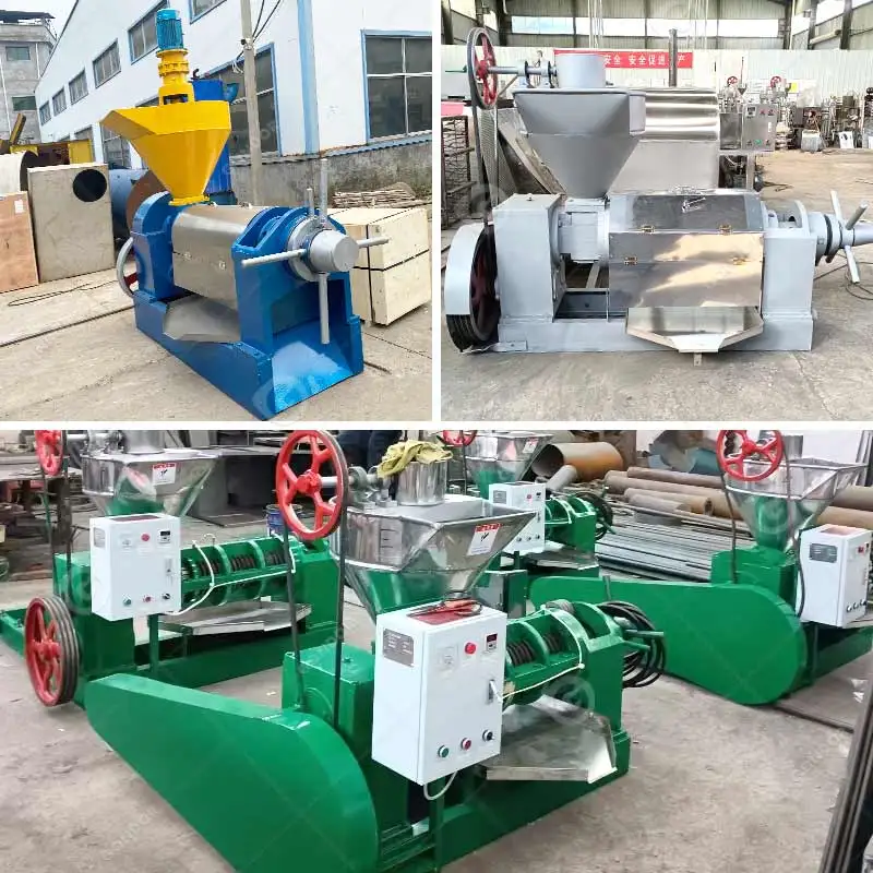 Zimbabwe 6yl-130 Coconut Extraction Palm Fruit Kernel Oil Milling Press Presser Pressing Machine in South Africa