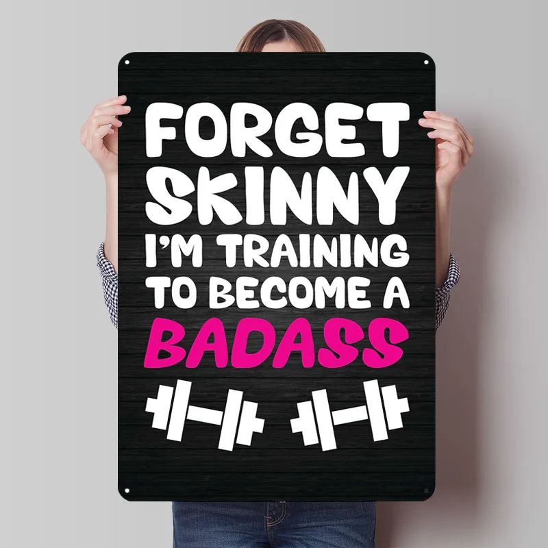 Skinny Vs Badass Me… - image