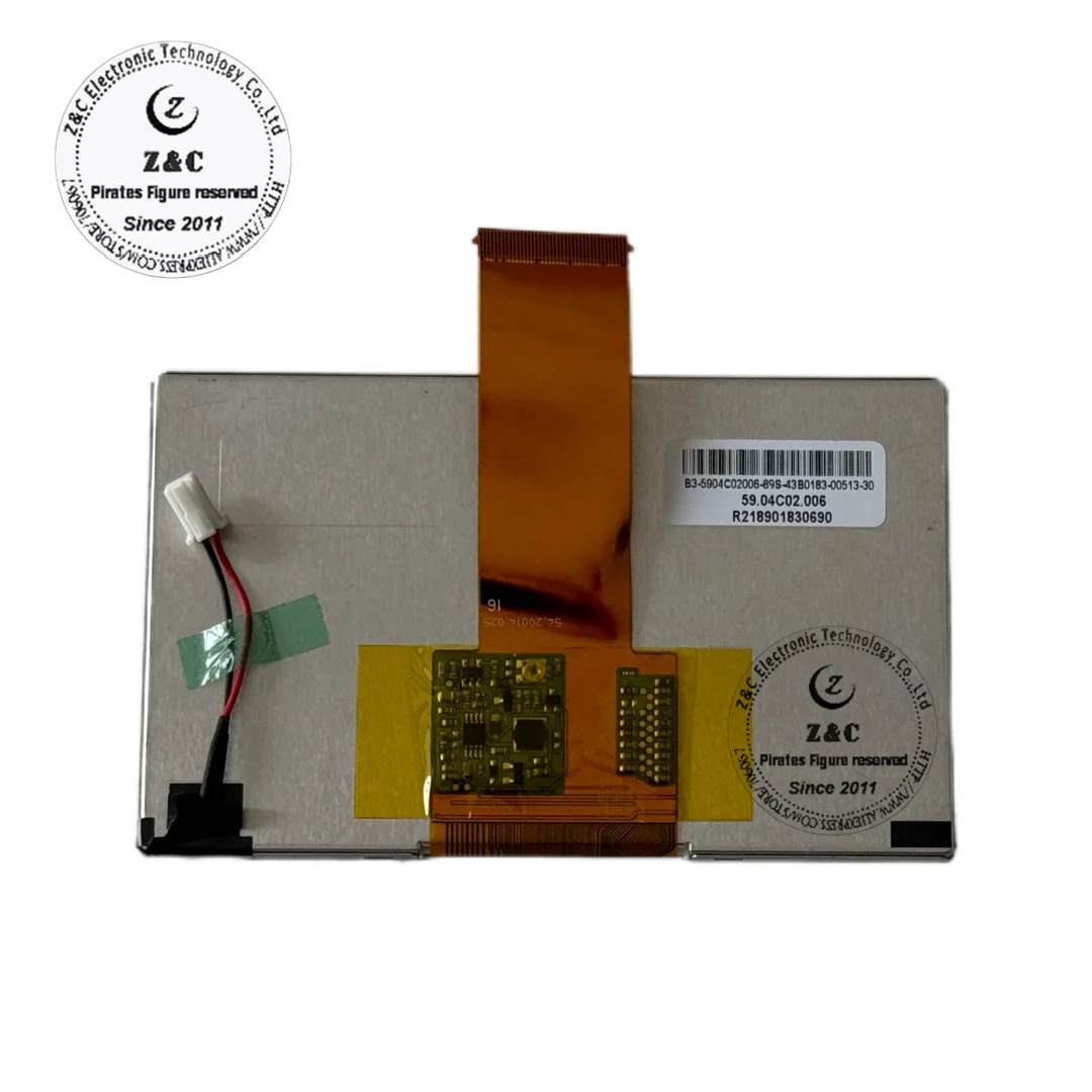 New C043GW01 V0 Original AUO 4.3 inch LCD Display Screen in stock One-year warranty