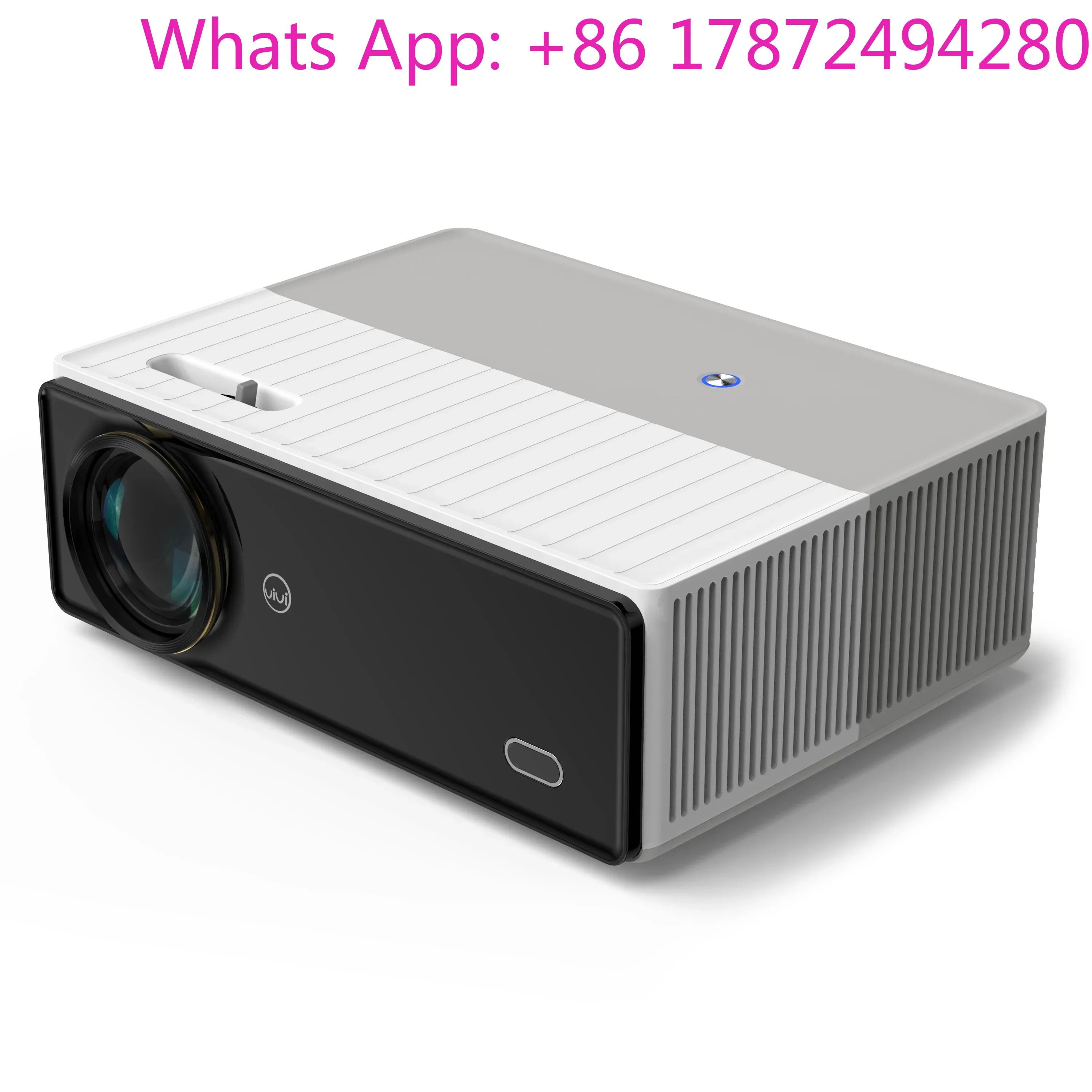 Christmas Interactive Projector D4000, Modern Design Multimedia Portable Home Movie Projector