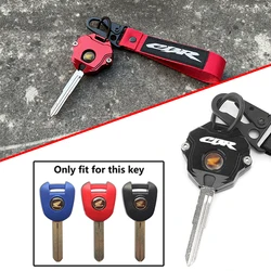 For HONDA CBR650R CBR600F CBR1000RR CBR 500R 250RR 650R Motorcycle Aluminum Key Case Cover Shell & Keychain Key Chain Keyring