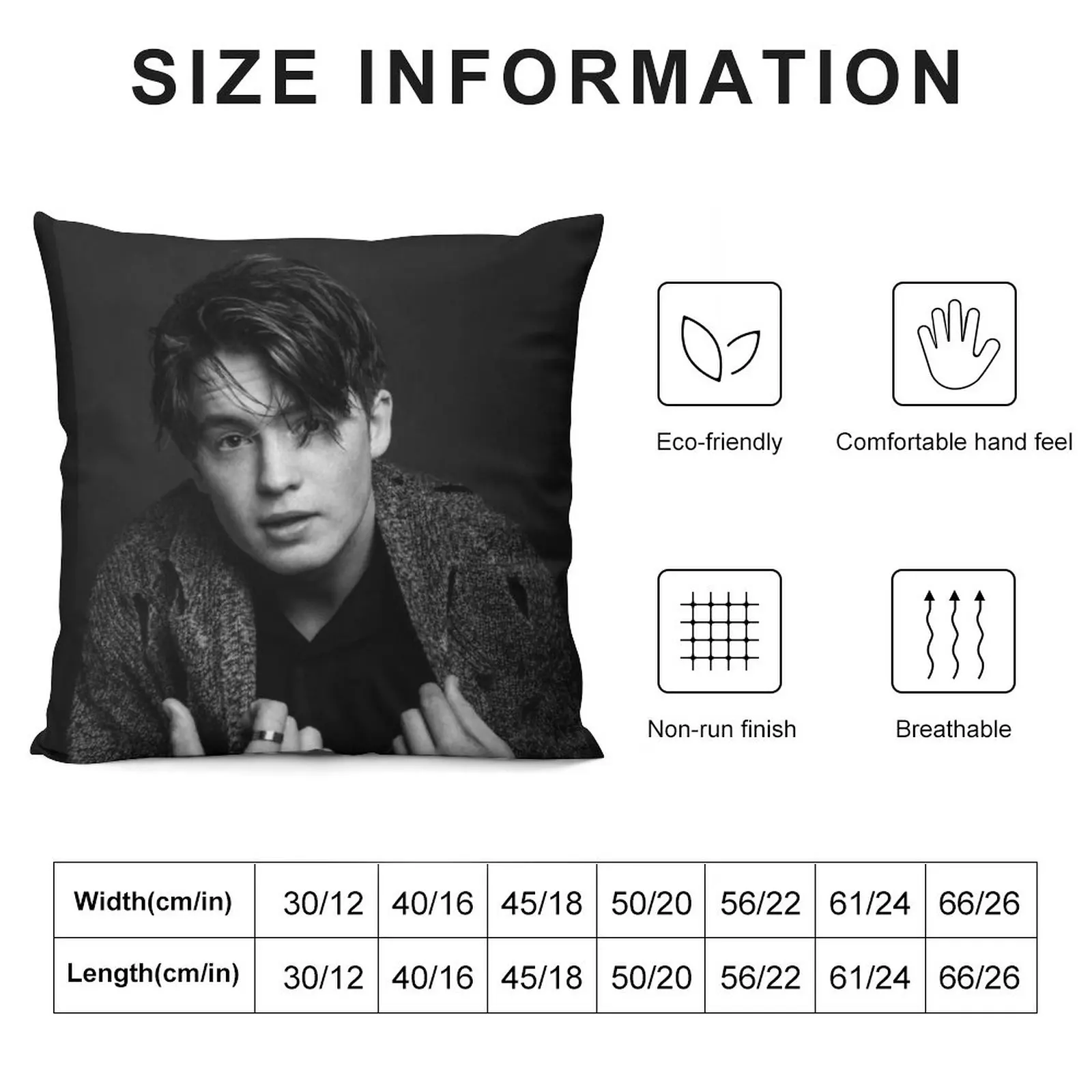 kit connor Throw Pillow Pillow Cases Custom Cushion Photo Pillowcases For Pillows