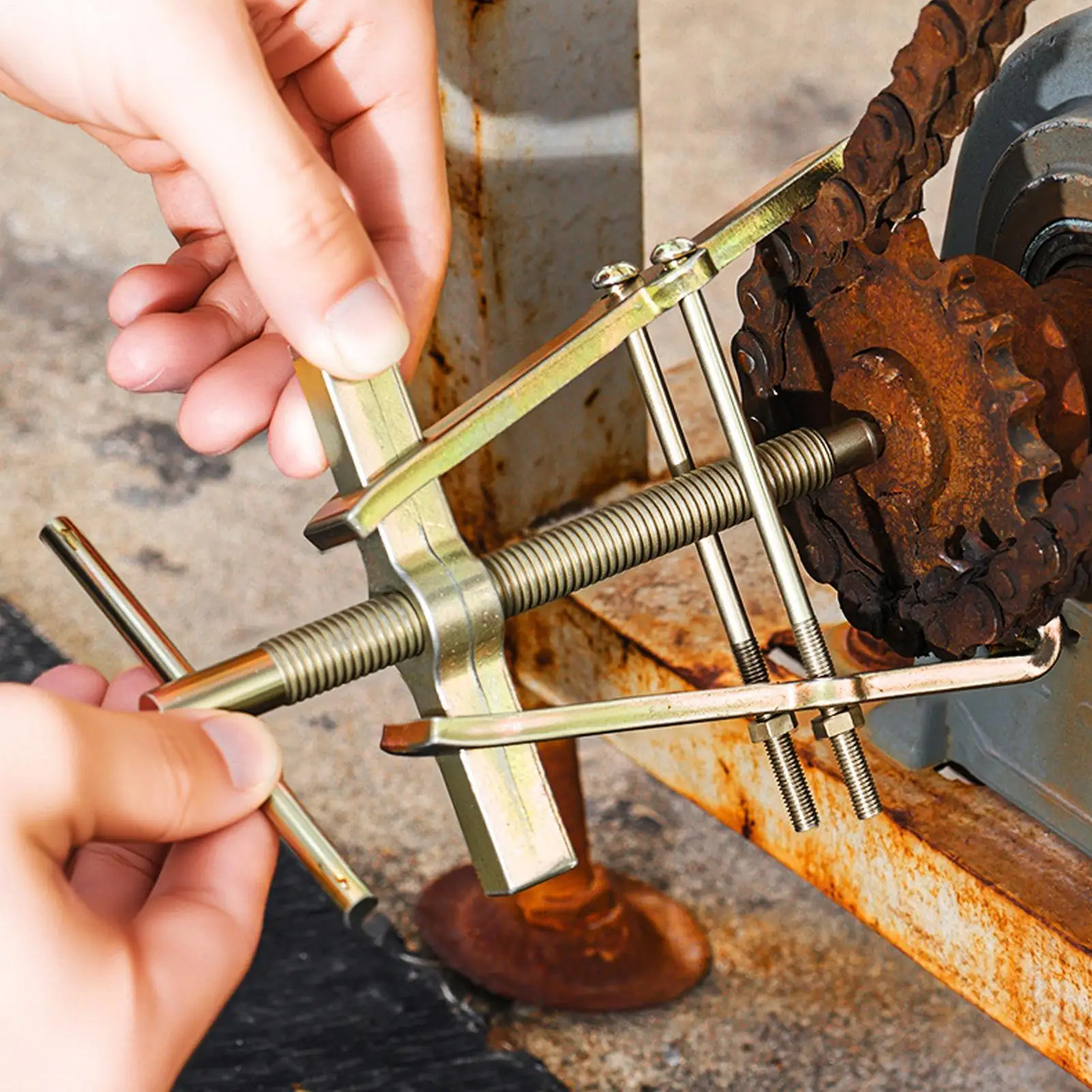 

Pulley Puller 2-Claw Vehicle Repair Pulling Separation Device Bearing Removal Puller For Vehicle SUVs Trucks Minivans Pickups