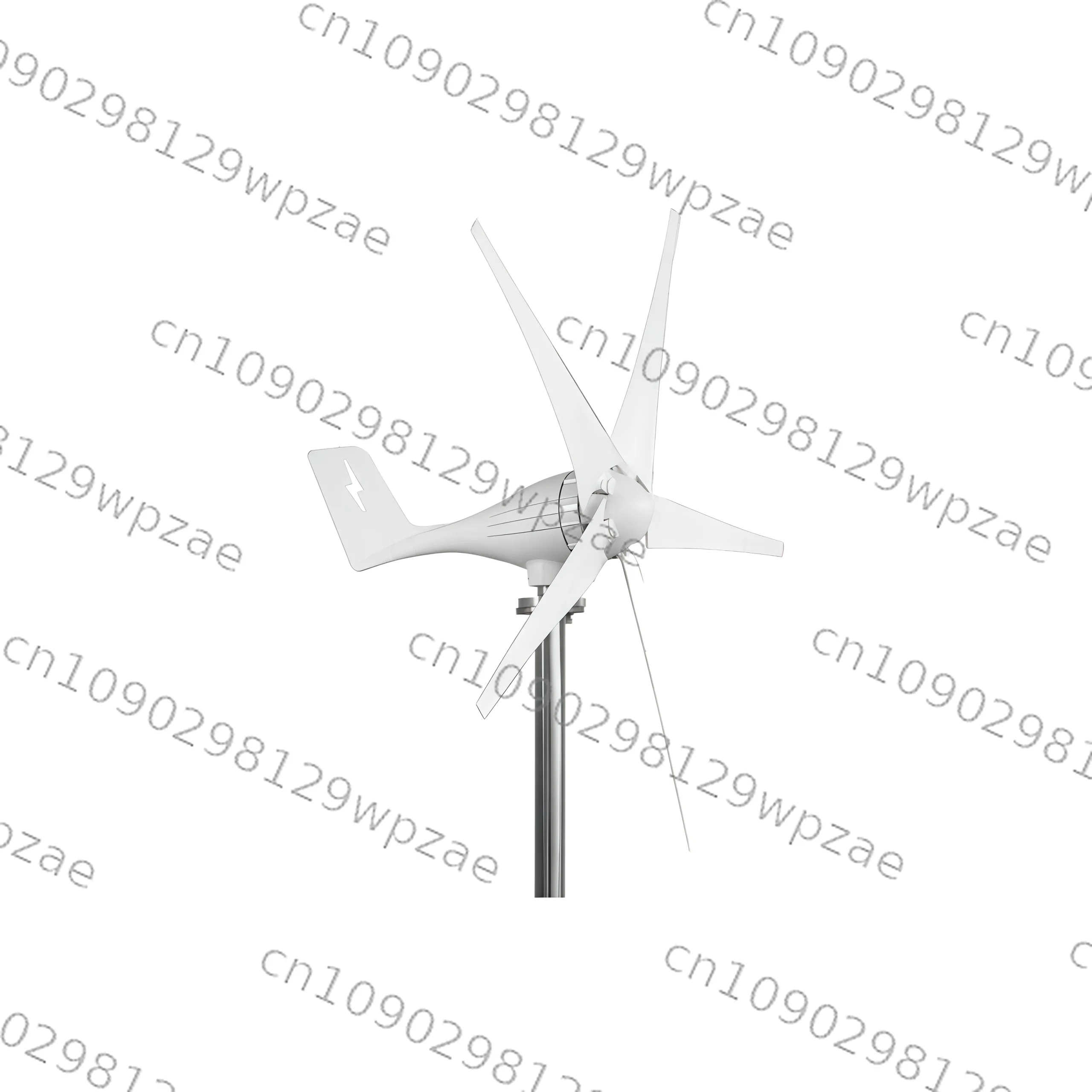 3KW Small Wind Turbine Generator Stable Output for Family Backup Power