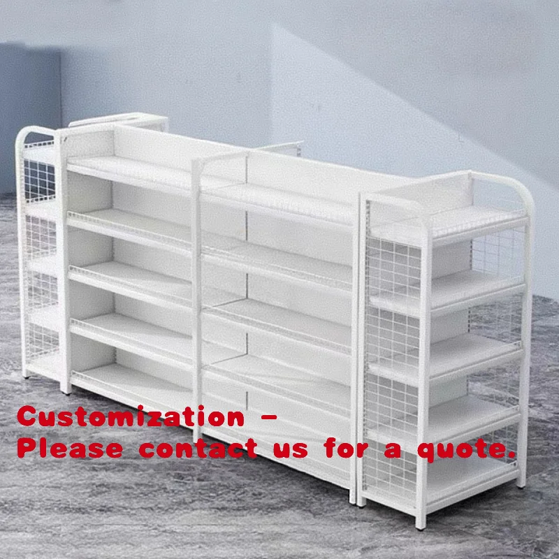 

Customize.Supermarket Shelves Large Storage Artifact Convenience Store Mother and Stationery Store Double-Sided Display Sup