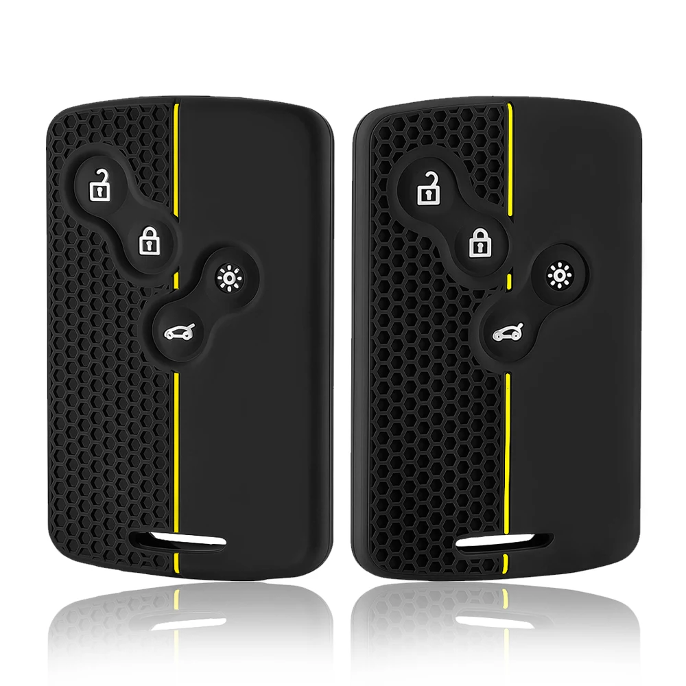 

Силиконовый чехол для автомобильного ключа для Renault Megane Kadjar Laguna 3 Clio 4 Captur Koleos Stage Scenic 3 Koleos Logan Nema Fluence Zoe