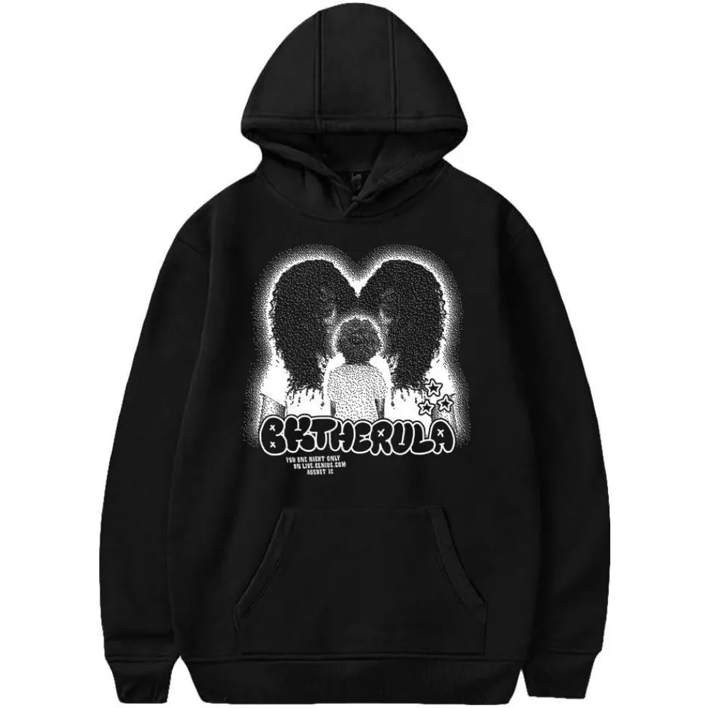 Unisex Bktherula Merch Hoodies, Roupa casual, Moletom com capuz