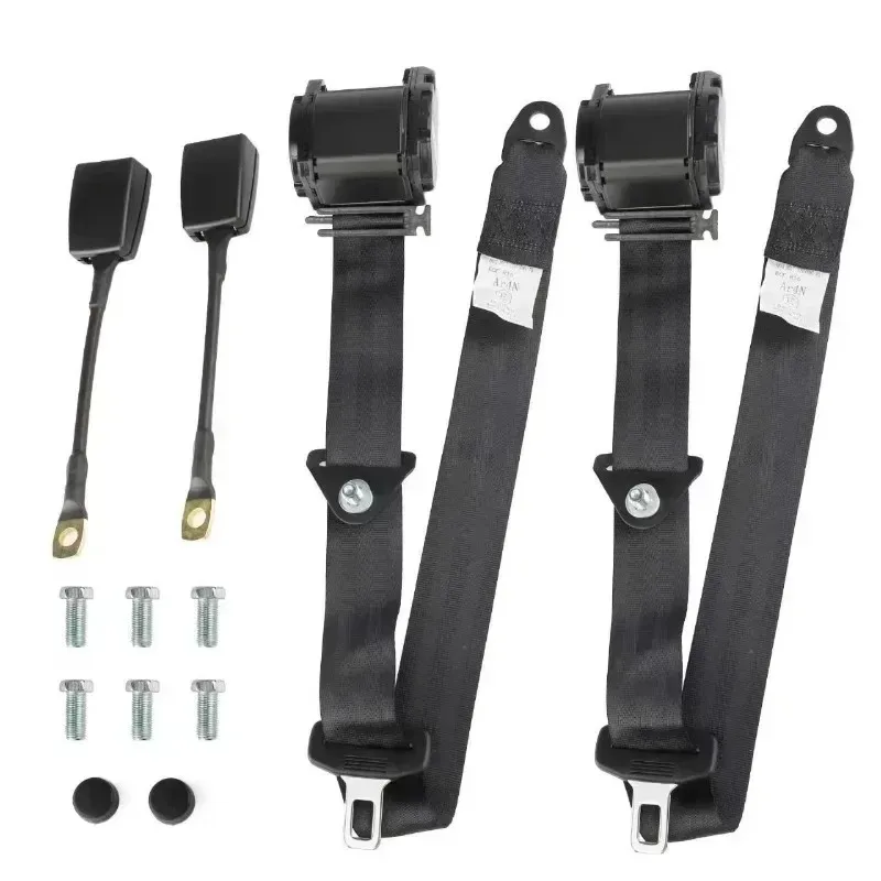 

BIF For Car Seat Belt Retractable 3 Point Auto Safety Belt Driver Safety Belt Passed Emergency Locking Auto Parts Car Replacemen