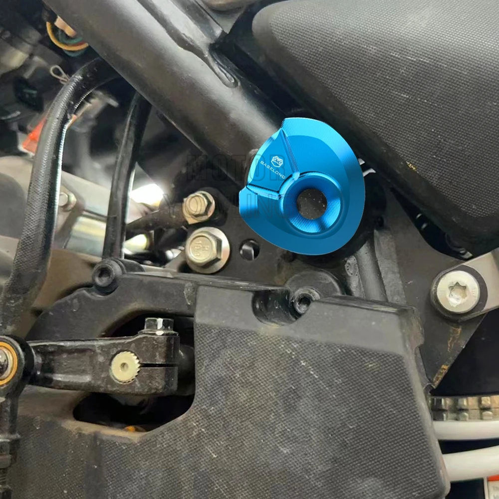 

For CFMOTO CF MOTO 450MT 450 MT 450 MT450 2024 2025 2026 Motorcycle Frame Hole Cap Plug Frame Insert Swingarm Bolt Cover IBEX450