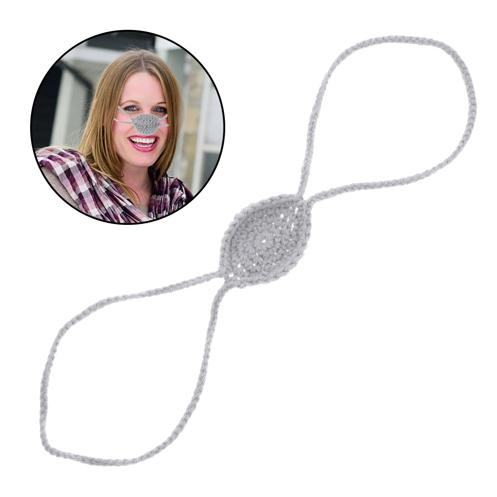 

Comfortable Soft Winter Nose Warmer Knit Nose Guard Outdoor Use for Skiing Snowboarding Cold Weather Protection