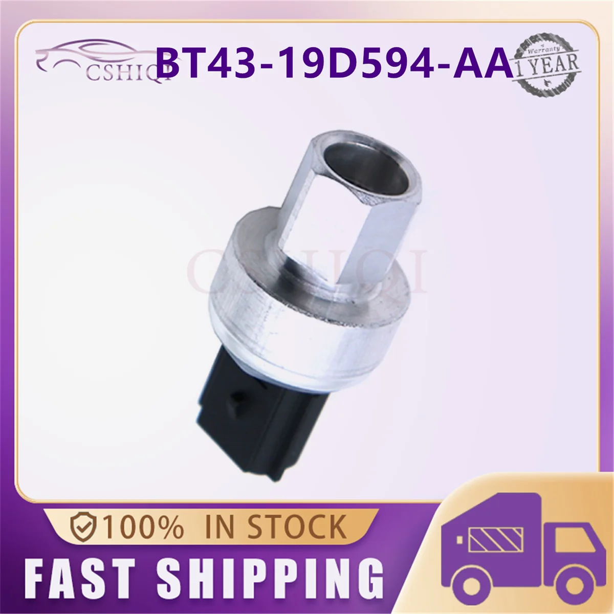 

BT43-19D594-AA A/C Pressure Switch Sensor Air Conditioning Pressure Sensor For Ford F-150 C-MAX Explorer Focus Lincoln MKX