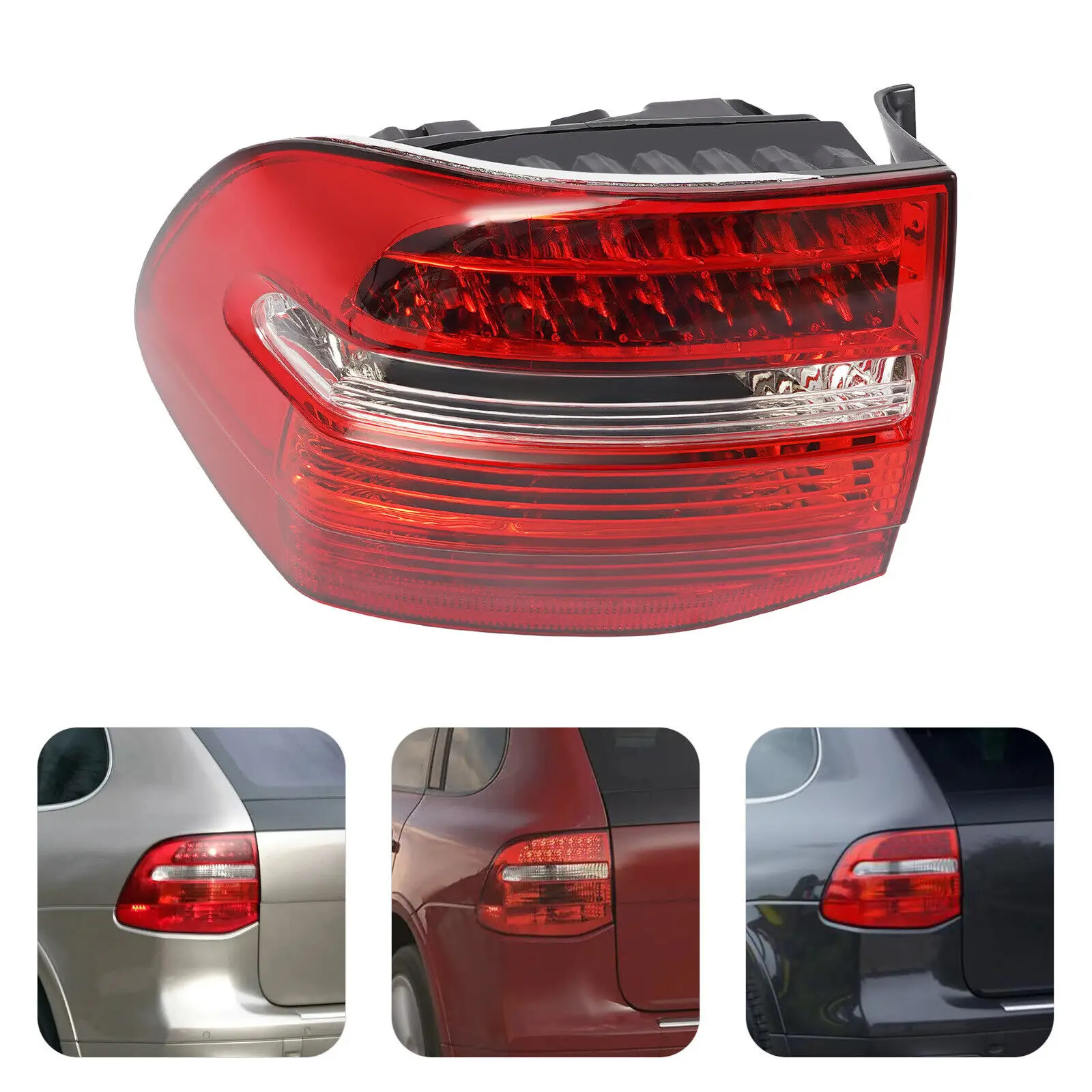 

Car Rear Light taillight Rear Lamp Tail Light Brake Lamp Red For Porsche Cayenne 957 2007 2008 2009 95563148702 95563148802