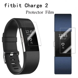 6 piece Soft HD Screen Protector Film For Fitbit Charge 2 Bracelet TPU Ultra Thin Explosion guard Film Smartwatch accessoires