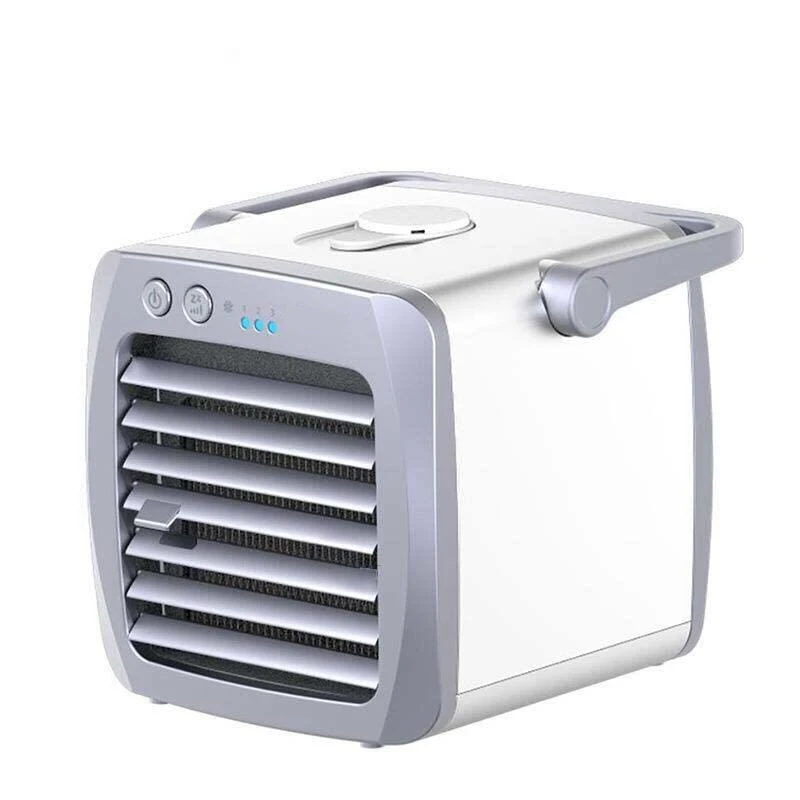 Air Conditioner Mini Fan Cooler Portable Air Cooler USB Air Conditioning 3 Gear Speed Air Cooling Fan Humidifier