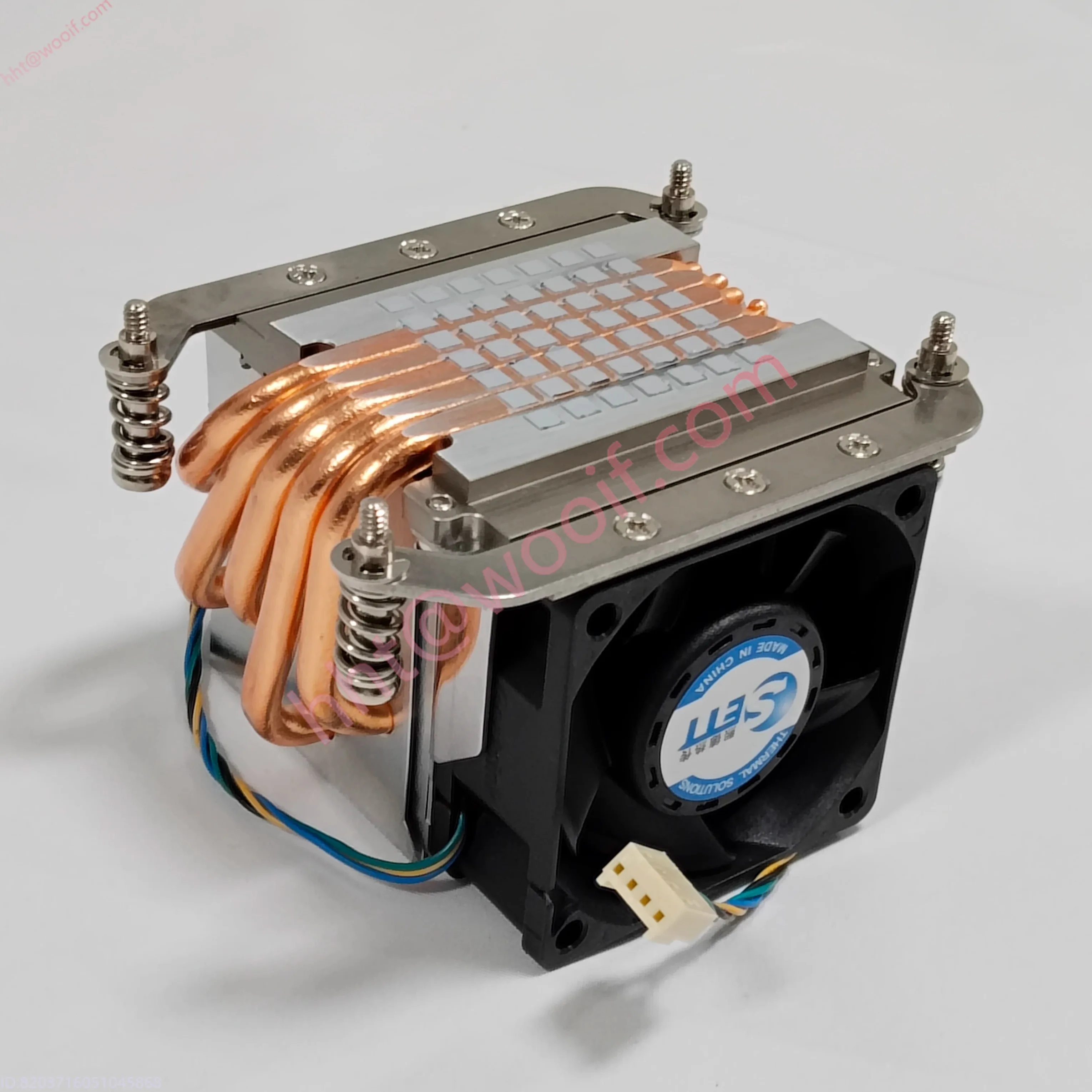 2U AM4 AM5 ヒートパイプ、サーバーヒートシンク CPU ファン 170W 5A462