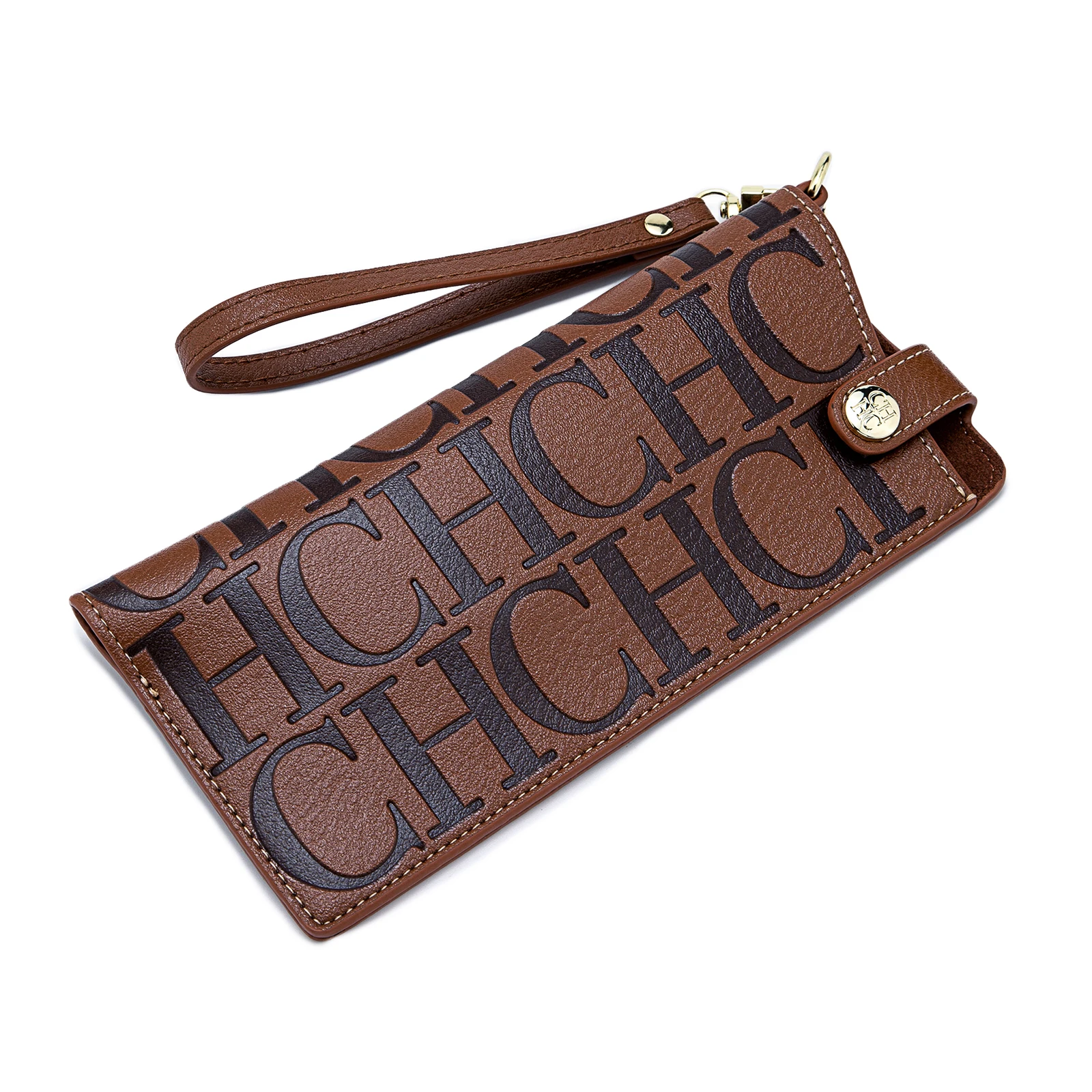 حافظة نظارات شمسية طويلة فليب كفر نسيج جلد صناعي مطبوع حروف العلامة التجارية مشبك معدني حماية عملية ألوان متعددة صندوق هدية