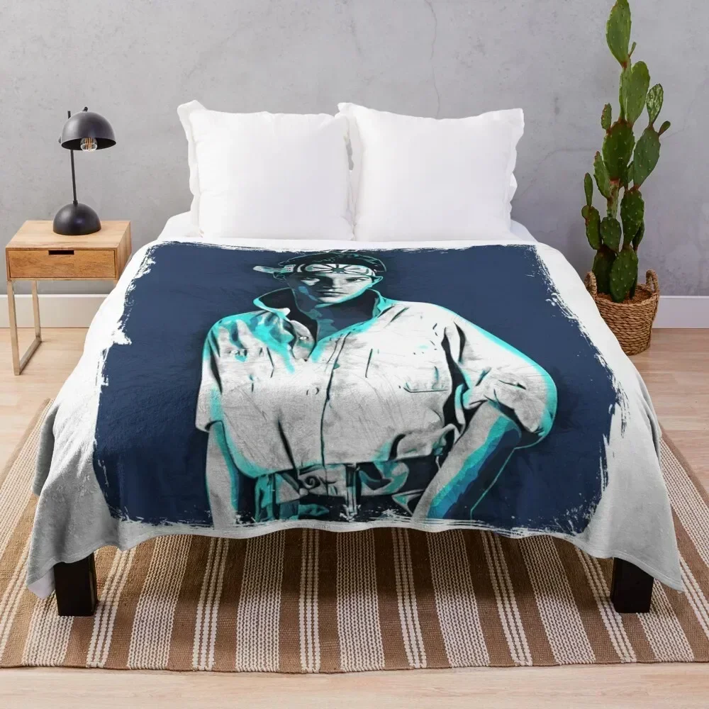 Ralph Macchio - Karate Kid Throw Blanket Compact Warm Blanket for Car Road Trip