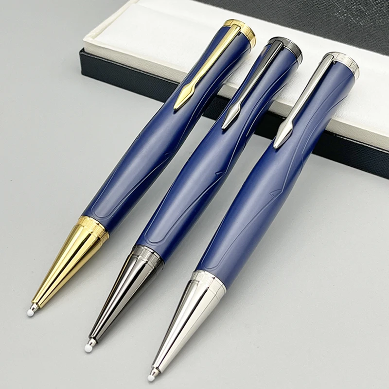 Lanlan MB Ballpoint Pen Homage to Homer Great Writer Lined Carving Style With Serial / Model Number Premier 1:1 Quality