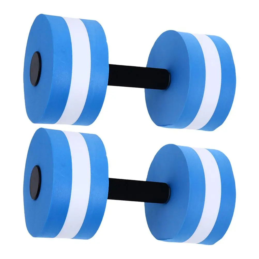 2pcs Floating Water Aerobics Pool Exercise Adults Weights Teaching Fitness Workout Dumbbells Equipment Yoga Gym
