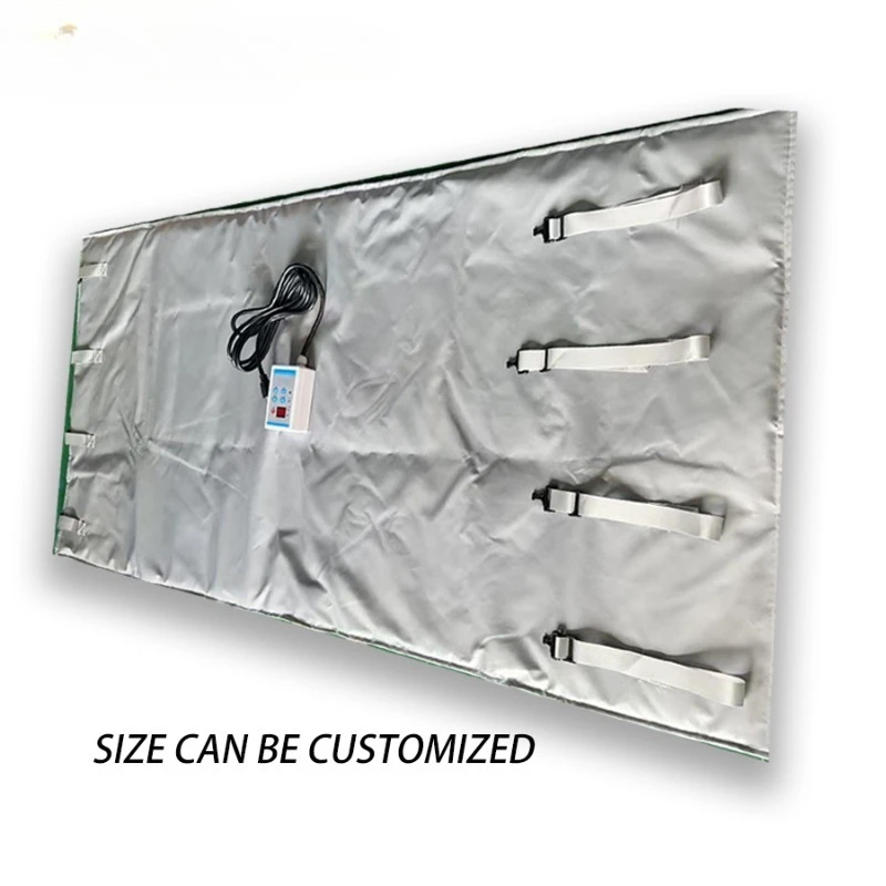 Industrial 1000L container IBC tank heating jacket heater with digital display thermostat
