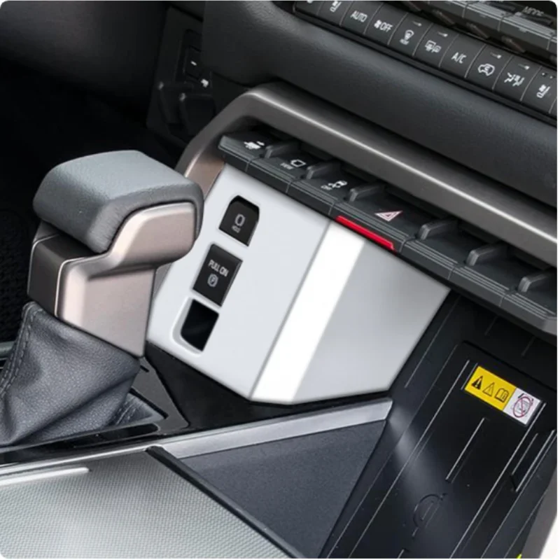 

For Toyota Tundra Sequoia 2022-2024 Central Handbrake Control Panel Decoration Modification Internal Upgrade Accessories