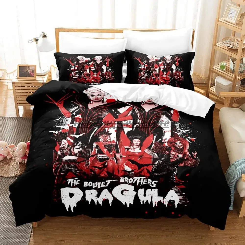 2023 Boulet brothers dragula titans Bedding Set Single Twin Full Queen King Size Bed Set Aldult Kid Bedroom Duvetcover Sets Bed