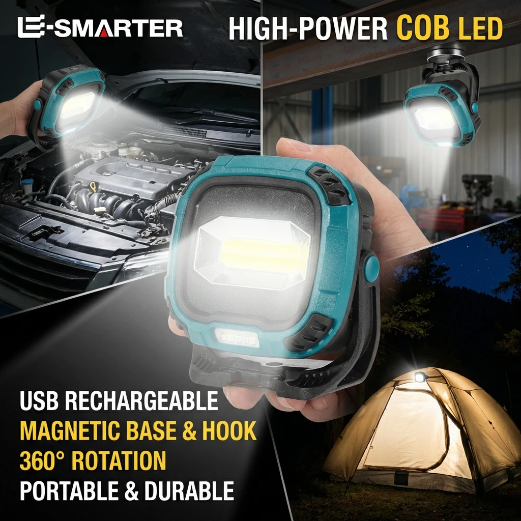 

USB-перезаряжаемый светодиодный уличный аварийный фонарь, сверхъяркий портативный фонарик, повербанк, лампа для кемпинга, освещение для работы и ремонта