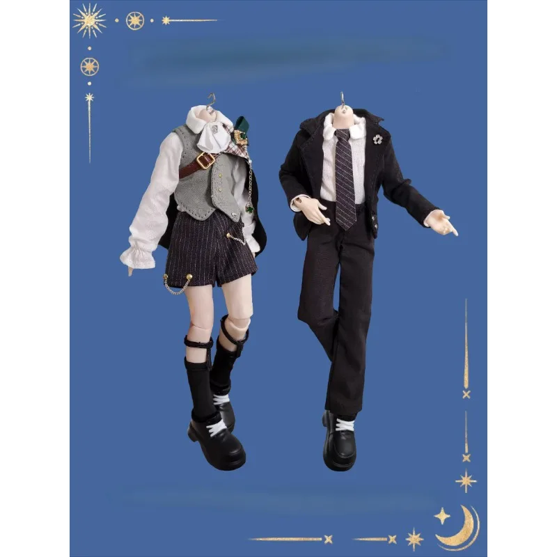 YoutypeToys Superflexible Puppe im Maßstab 1:8, süßer Zack BJD, ca. 18 cm, Gelenkkörper für Jungen, Abendkleid, Deacon-Pyjama, Kleidung, Dekoration