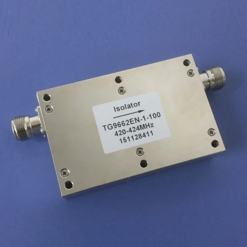 TG9662H series high-power dual junction isolator with frequencies in the range of 380-470MHz