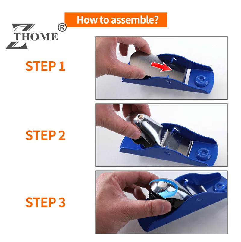 

Mini Hand Planer Wood Working Tool Manual Wood Planer Detachable Pocket Wood Plane DIY Crafting For Smoothing Trimming