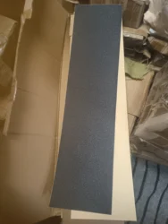 2pcs /order 7.5*30inch skateboard griptape pro os780 blank black plain sandpaper 19*76.2cm 2pcs