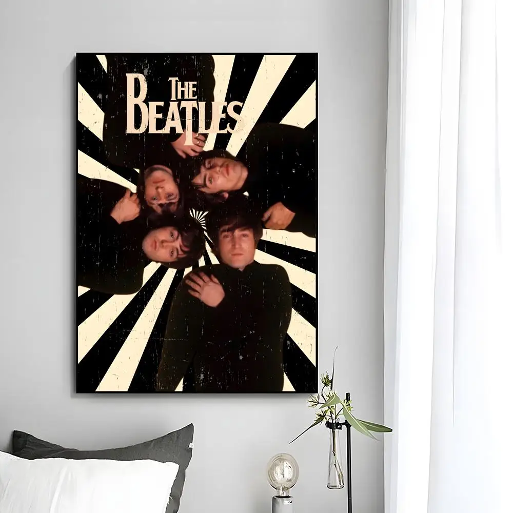 Klassisches Band-Poster von The Beatles, Wandkunstdruck, dekoratives Wandbild, Heimdekoration, Geschenk, ungerahmt – Detail 9