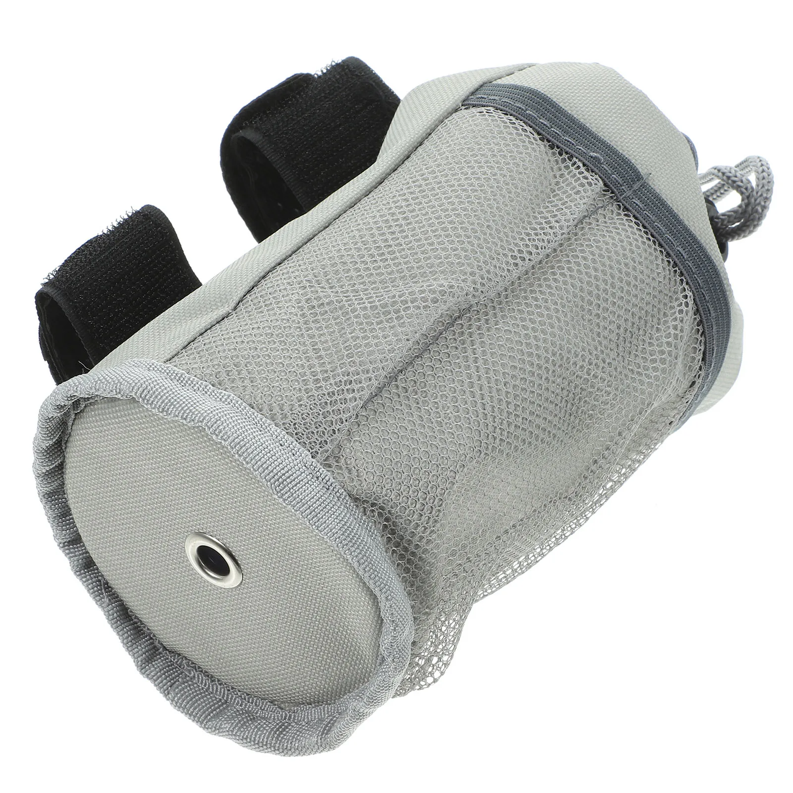 

Oxford Cloth Insulated Bike Water Bottle Holder Grey Portable Outdoor Cycling Drink Sleeve Lightweight Hands Free Direct Drink