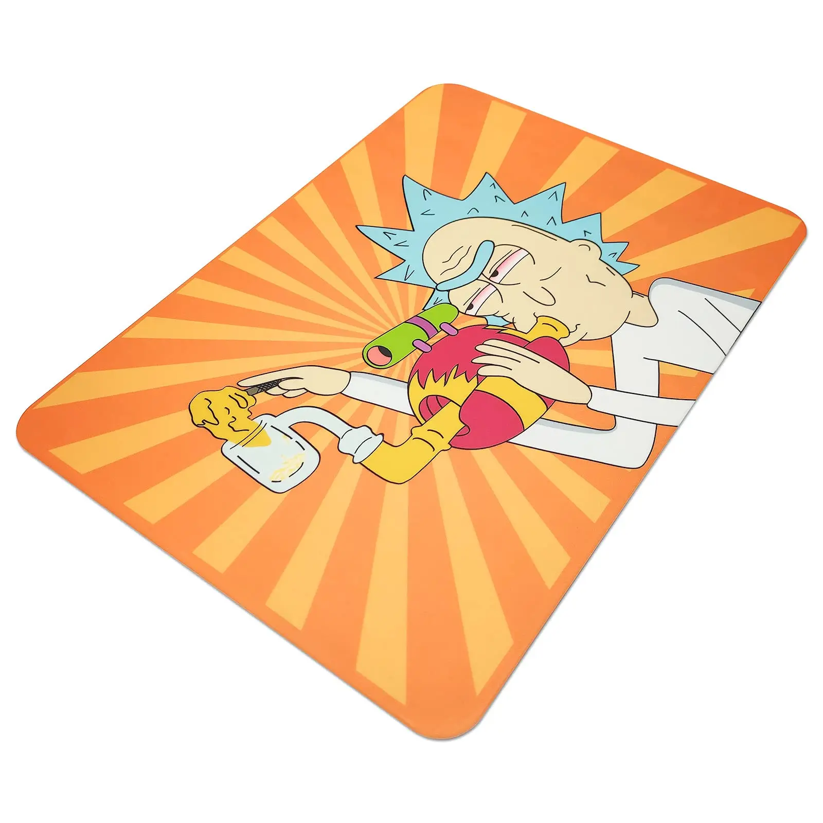 

Hookah Cartoon Silicone Mat for Wax and Concentrates Silicone Printing Pad Non Stick Heat Resistant Baking Mat