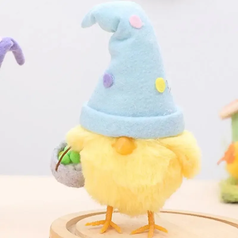 1-3PCS ورأى الصوف فرخ عيد الفصح الديكور الإبداعية على شكل بيضة معلقة حلية 2026 عيد الفصح ديكور المنزل والحفلات DIY بها بنفسك هدية المواد