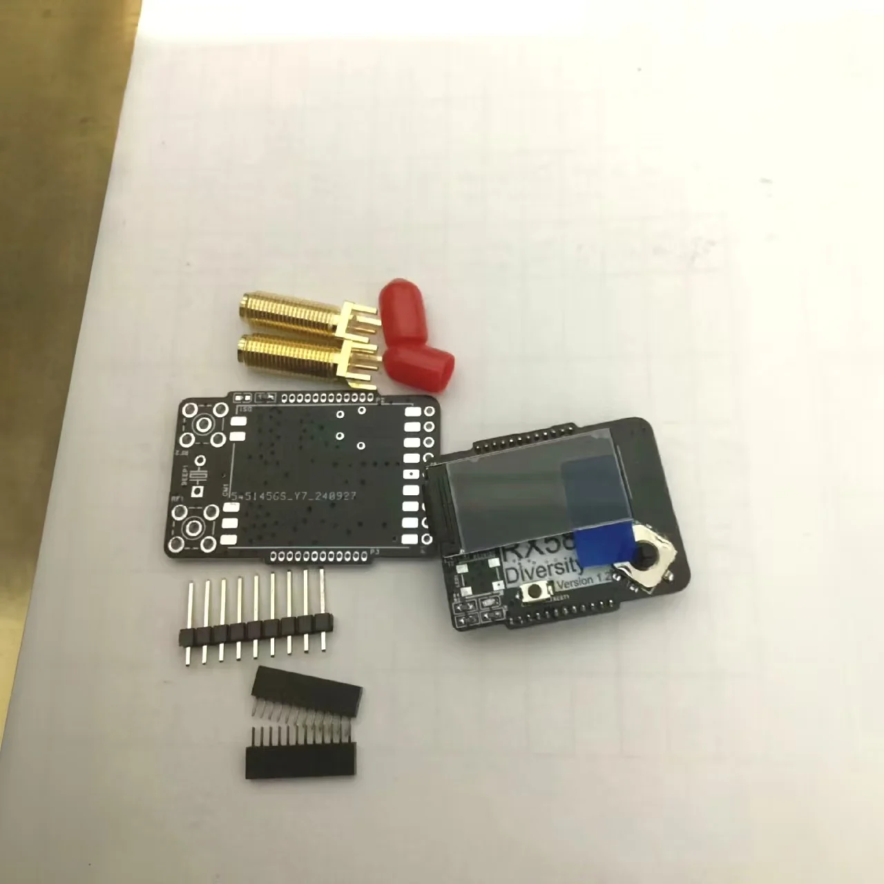 

FPV VRX 4.9G 5.8G 6G PLUS Dual Antenna Receiver Module 70CH FPV VRX suitable for SKYZONE/Hathark/DJI V1 V2 Glasses