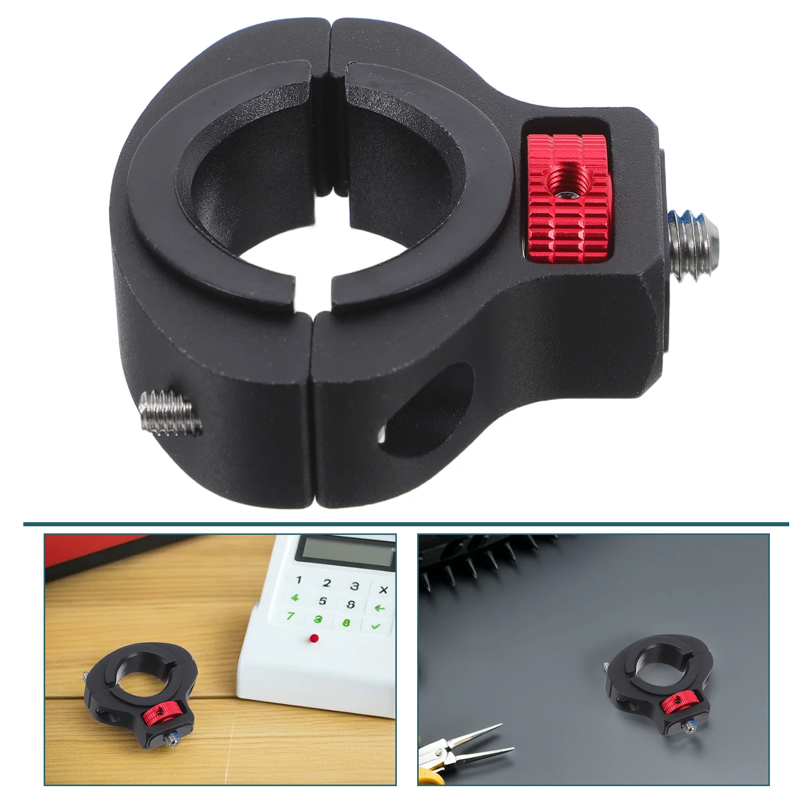 

Bike Handlebar Mount Clamp Fits 22-32mm Bars Secure Action Camera Holder Sports Camera Bike Motorcycle Handlebar Mount