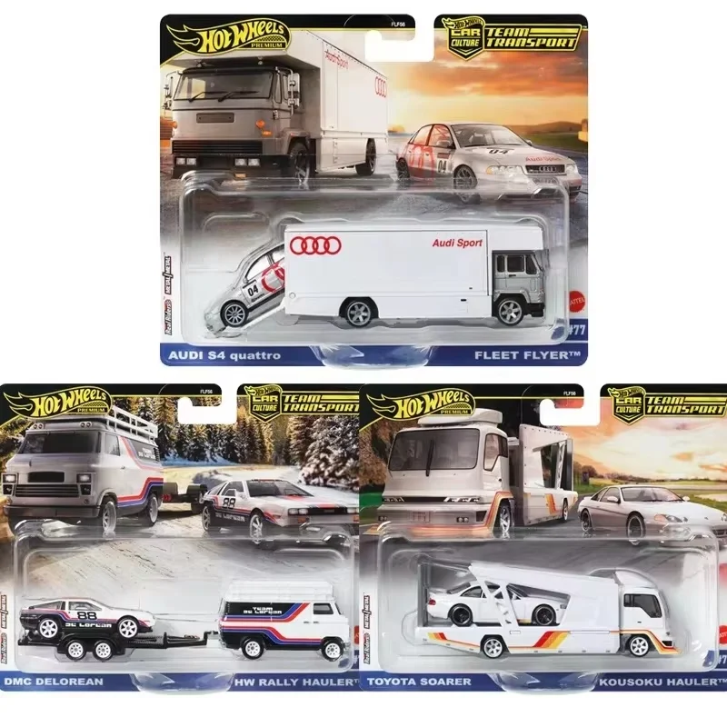 Hot Wheels Legends Tour Team Transport 2025 Bmw M3 & Hw Rally Hauler 1:64 Scale Model Toy Cars Collectible For Festival Gift - view 4