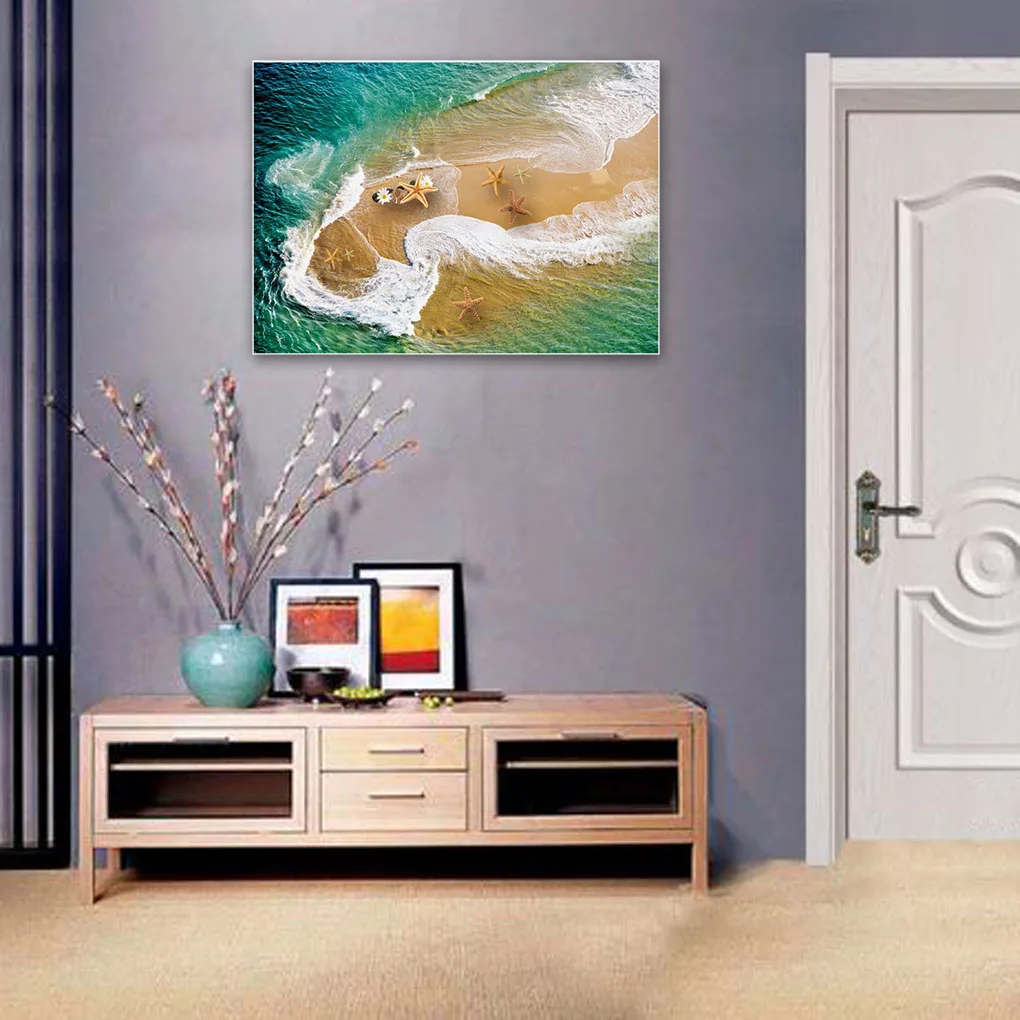 Bathroom Floor Wall Sticker Waterproof PVC Tile Decal Kids Living Room Home Decor Art Sticker - AF5706