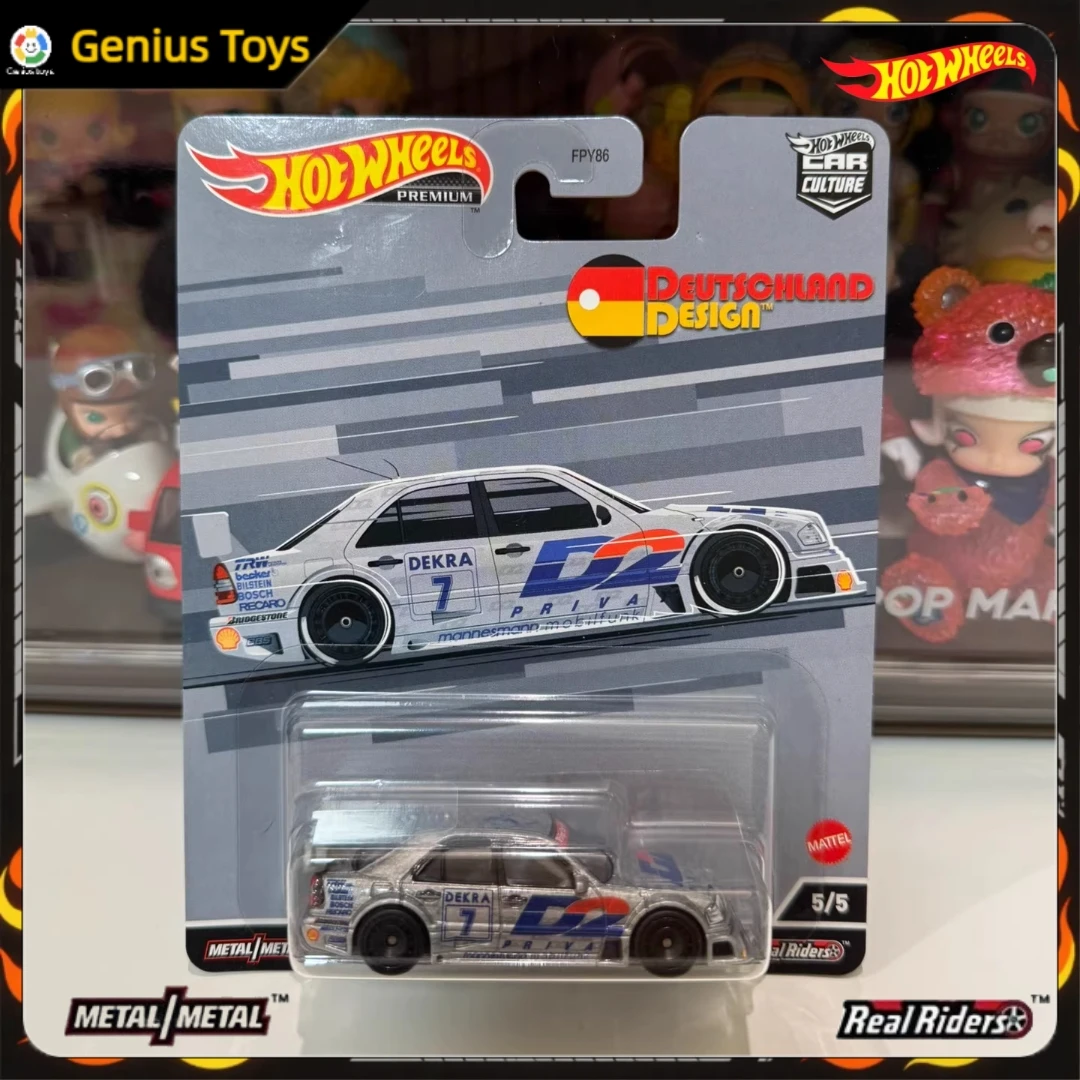 

Hot Wheels Premium 1:64 AMG Mercedes C-Class DTM Touring Металлическая модель автомобиля Deutschland Design Коллекционная игрушка для фанатов культуры автомобилей