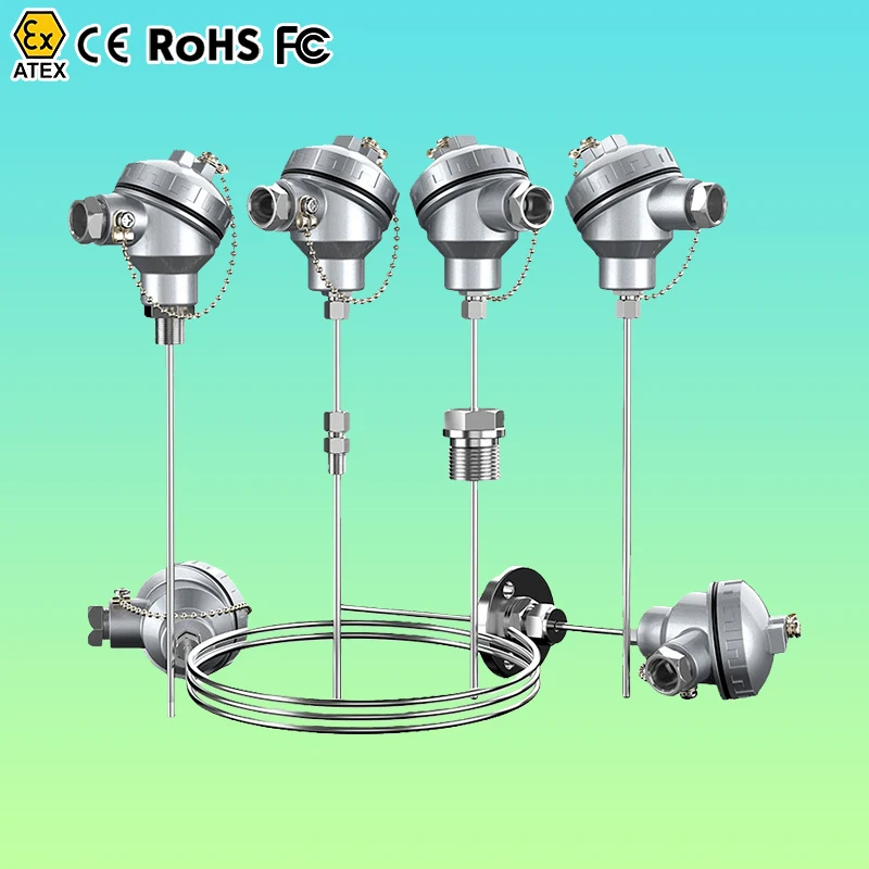 Rtd Thermal Couples Temp Sensor Temperature Meter Analog Temperature Sensor Pyromation Thermocouple K Type Thermocouple 1200 C