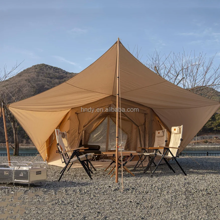 

ST For Winter Air Inflatable Travel Tents Outdoor Camping Stove Jack Black Air Canopy Tent