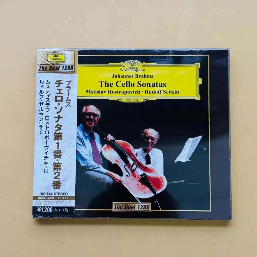 

In Stock Romantic Cello Piano Sonatas 2CD, Legendary Duo Audiophile Recording, Brand New Sealed