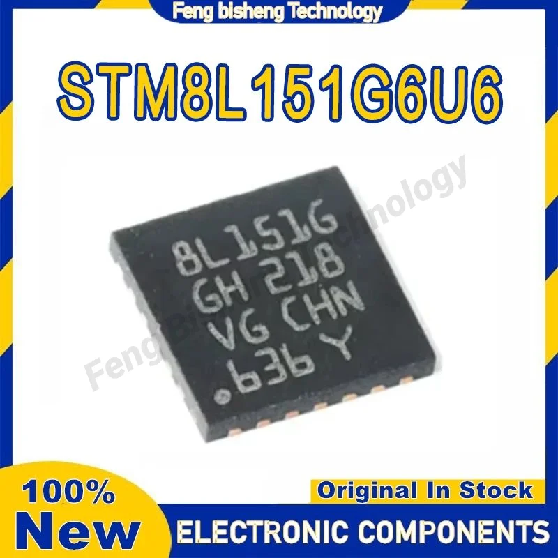 

STM8L151G6U6 STM8L151G6U STM8L151G6 STM8L151G STM8L151 151G6U6 STM8L15 STM8L STM8 STM ST Микросхема QFN-28 в наличии